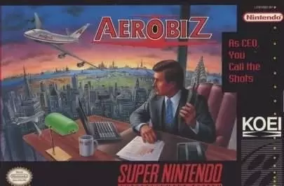 Super Famicom Games - Aerobiz
