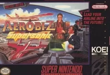 Super Famicom Games - Aerobiz Supersonic