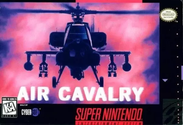 Super Famicom Games - Air Cavalry
