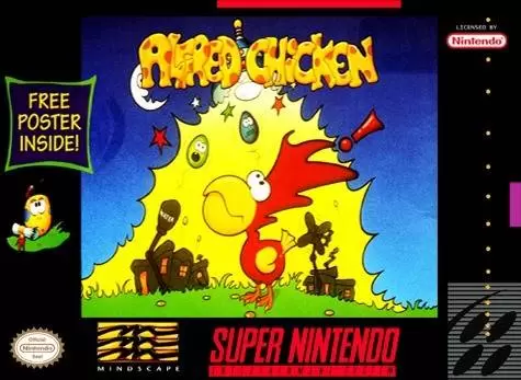 Super Famicom Games - Alfred Chicken