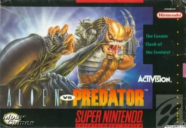 Super Famicom Games - Alien vs. Predator