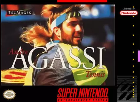 Jeux Super Nintendo - Andre Agassi Tennis
