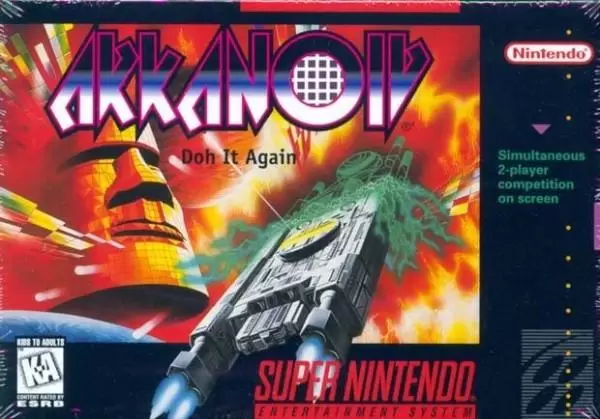 Super Famicom Games - Arkanoid