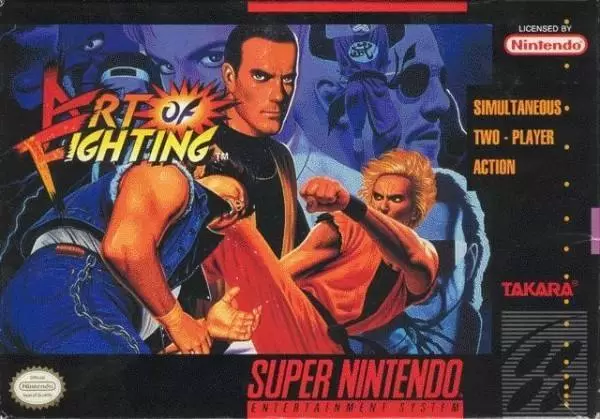 Super Famicom Games - Art Of Fighting