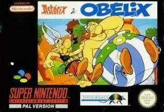 Super Famicom Games - Asterix & Obelix