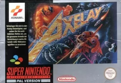Super Famicom Games - Axelay