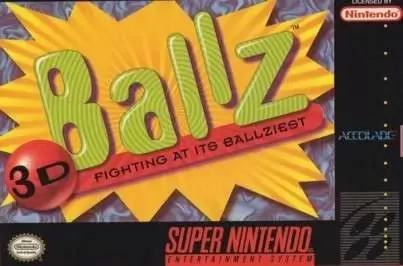 Super Famicom Games - Ballz 3D - Fighting at it\'s Ballziest
