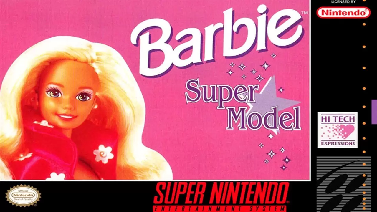 Super Famicom Games - Barbie Super Model