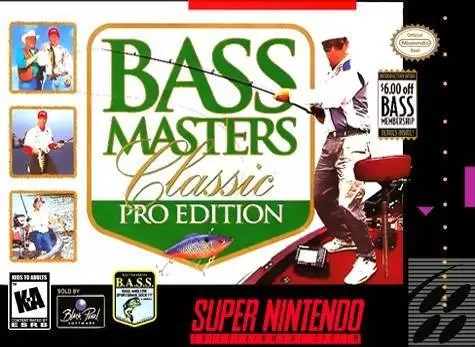 Super Famicom Games - Bass Masters Classic Pro Edition