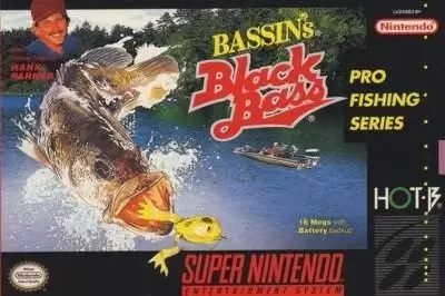 Super Famicom Games - Bassins\' Black Bass