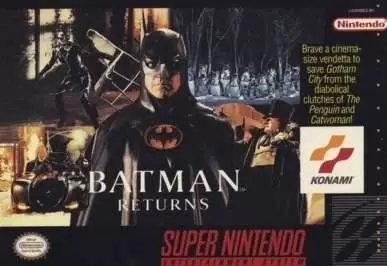 Super Famicom Games - Batman Returns