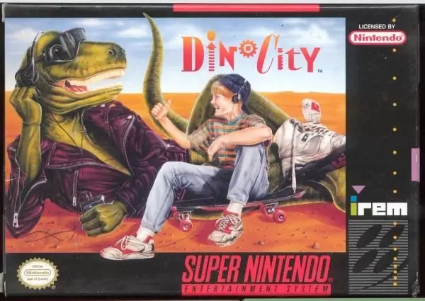 Super Famicom Games - Dino City