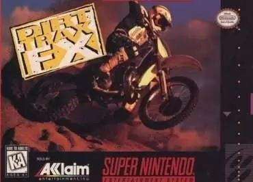 Super Famicom Games - Dirt Trax FX