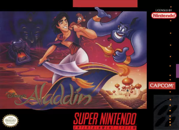 Super Famicom Games - Disney’s Aladdin