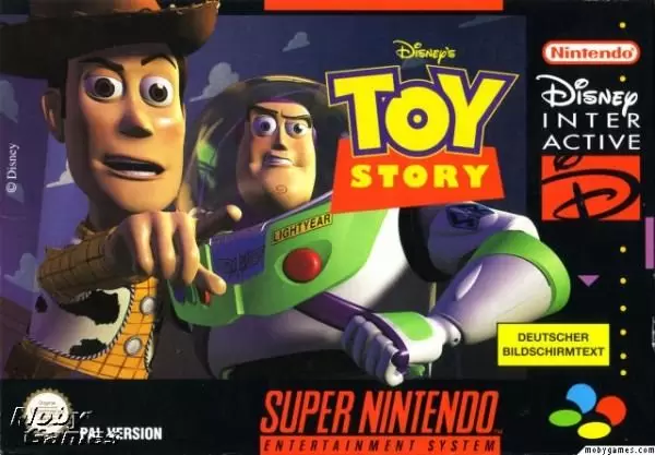Super Famicom Games - Disney\'s Toy Story