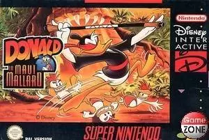 Super Famicom Games - Donald in Maui Mallard
