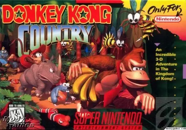 Super Famicom Games - Donkey Kong Country