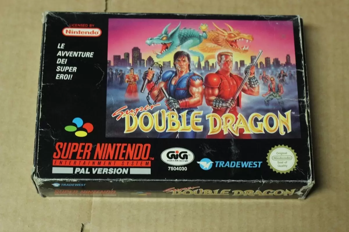 Jeux Super Nintendo - Double Dragon