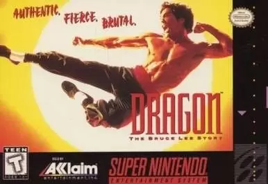 Super Famicom Games - Dragon: The Bruce Lee Story