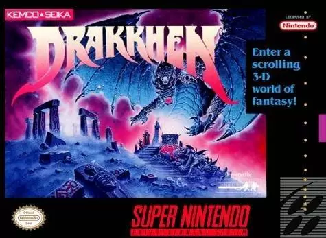 Super Famicom Games - Drakkhen