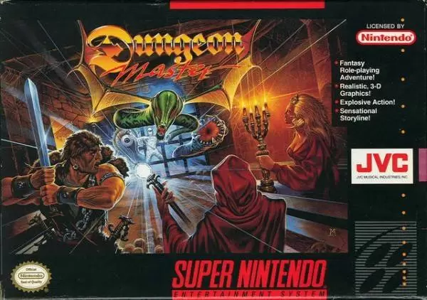 Jeux Super Nintendo - Dungeon Master