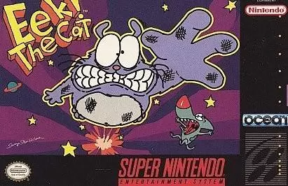 Super Famicom Games - Eek! The Cat