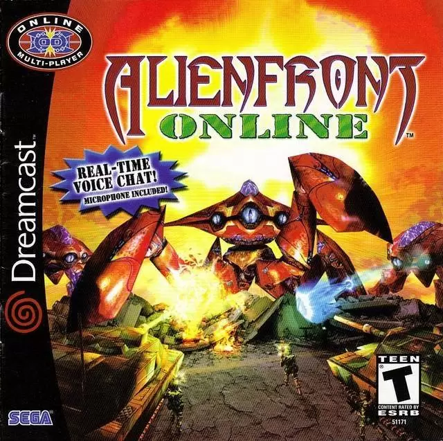 Dreamcast Games - Alien Front Online