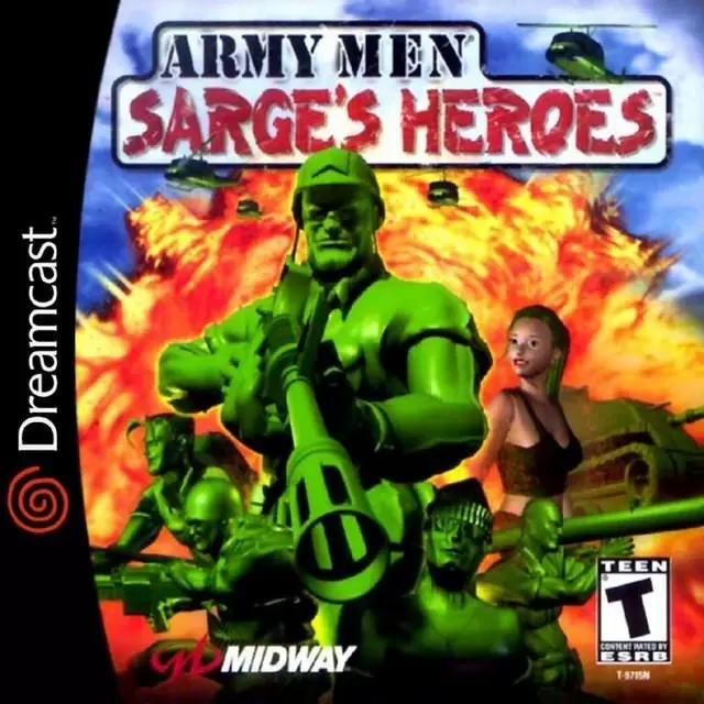 Jeux Dreamcast - Army Men: Sarge\'s Heroes