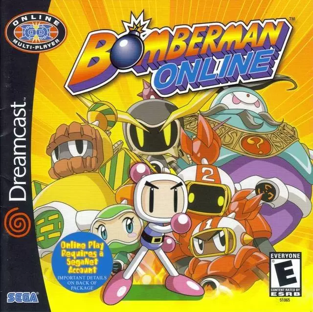 Jeux Dreamcast - Bomberman Online