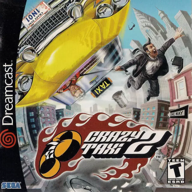 Dreamcast Games - Crazy Taxi 2