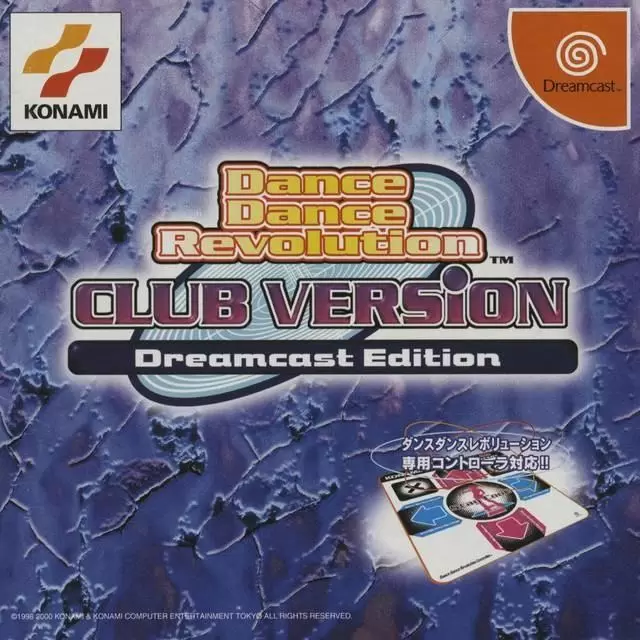 Jeux Dreamcast - Dance Dance Revolution Club Version Dreamcast Edition