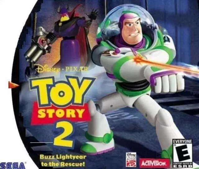 Jeux Dreamcast - Disney/Pixar Toy Story 2: Buzz Lightyear to the Rescue!