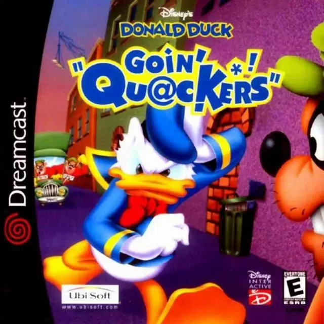 Dreamcast Games - Disney\'s Donald Duck: Goin\' Quackers