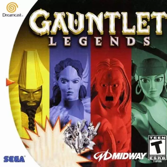 Jeux Dreamcast - Gauntlet Legends