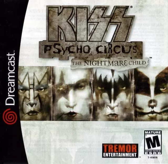 Dreamcast Games - KISS: Psycho Circus