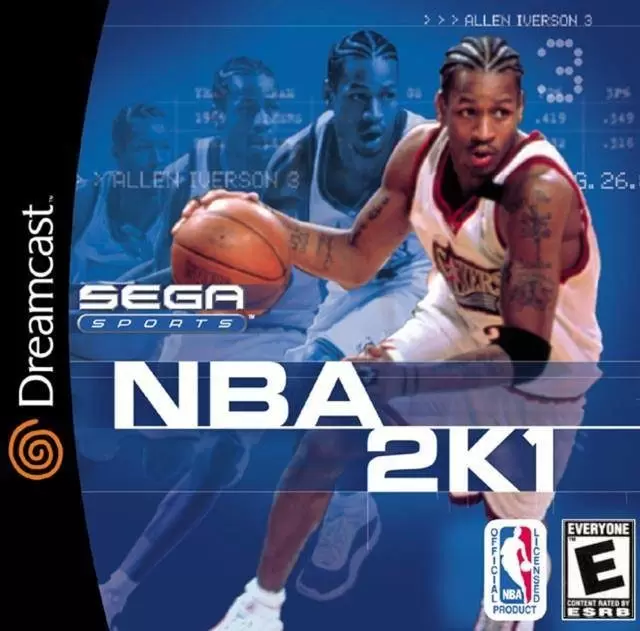 Dreamcast Games - NBA 2K1