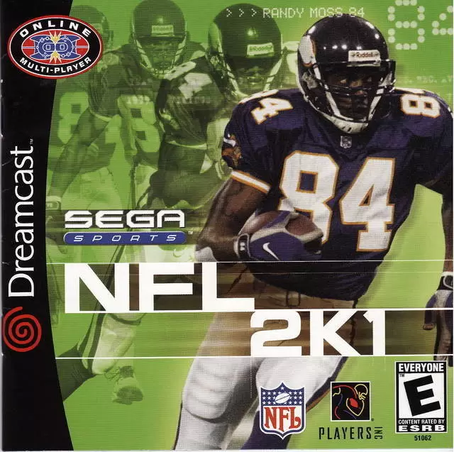 Jeux Dreamcast - NFL 2K1