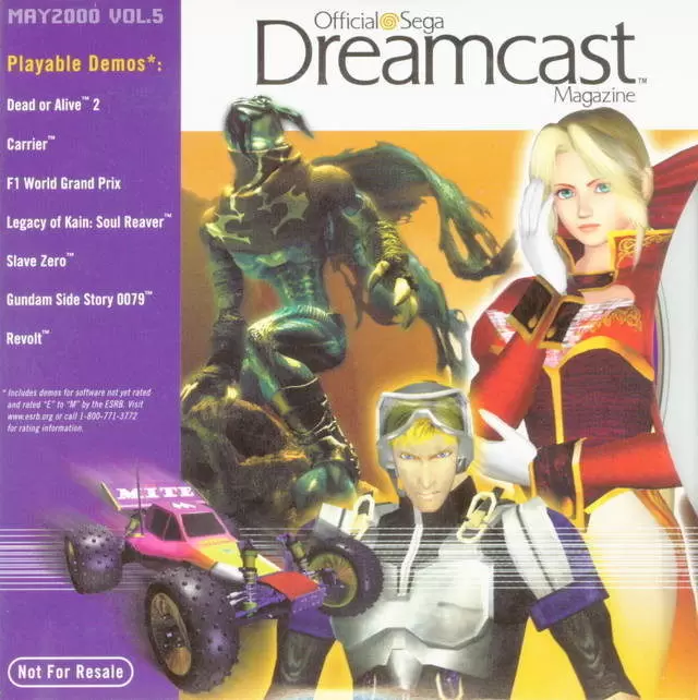 Jeux Dreamcast - Official Dreamcast Magazine #5