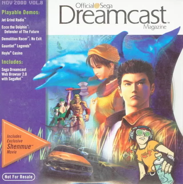 Jeux Dreamcast - Official Dreamcast Magazine #8