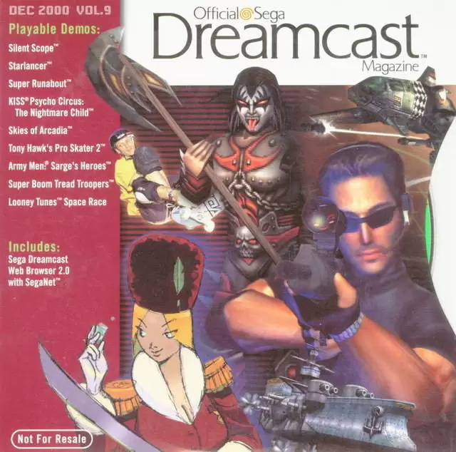 Jeux Dreamcast - Official Dreamcast Magazine #9