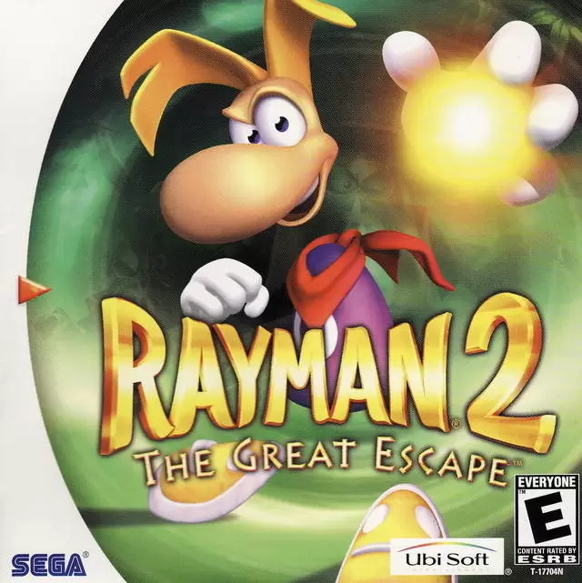 Dreamcast Games - Rayman 2: The Great Escape