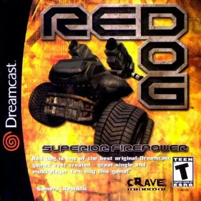 Dreamcast Games - Red Dog: Superior Firepower
