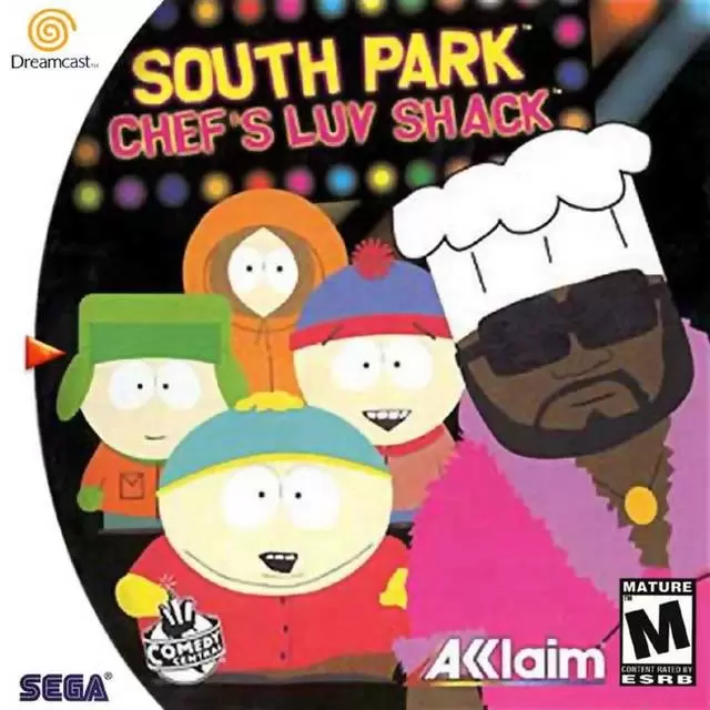 Dreamcast Games - South Park: Chef\'s Luv Shack