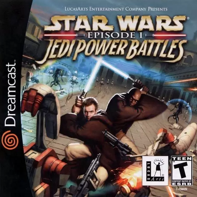 Jeux Dreamcast - Star Wars Episode I: Jedi Power Battles