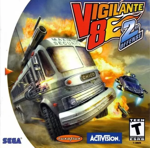 Dreamcast Games - Vigilante 8: 2nd Offense
