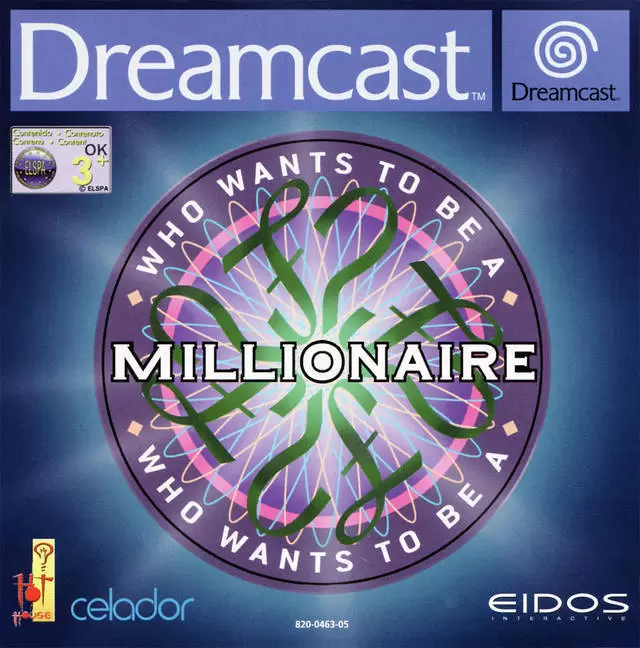 Dreamcast Games - Who Wants to Be a Millionaire?