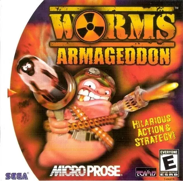 Jeux Dreamcast - Worms Armageddon