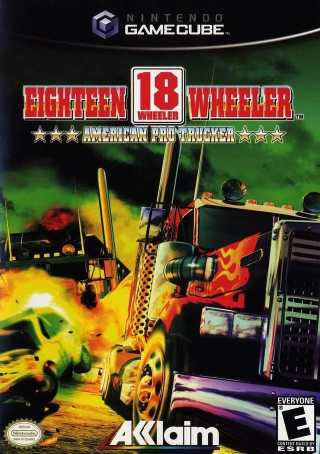 Nintendo Gamecube Games - 18 Wheeler: American Pro Trucker