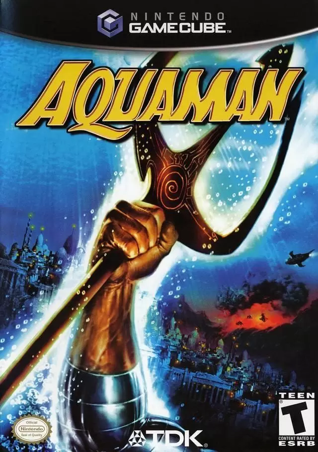 Jeux Gamecube - Aquaman: Battle for Atlantis