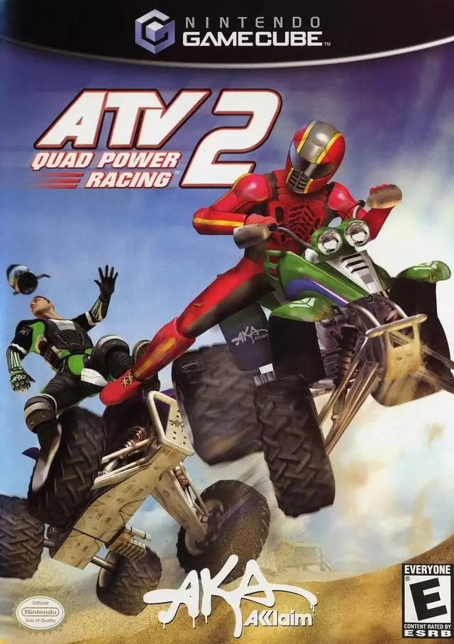 Nintendo Gamecube Games - ATV Quad Power Racing 2